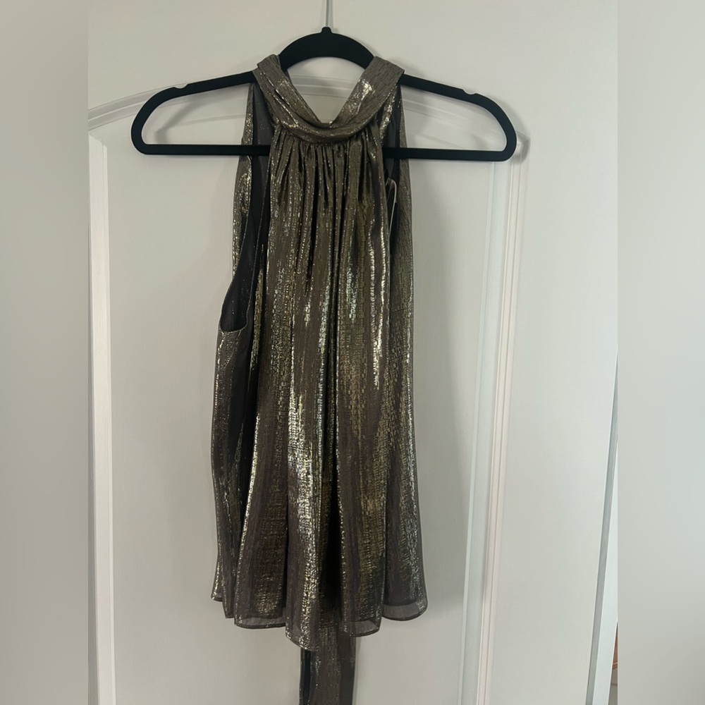 Ramy Brook NWT metallic top
